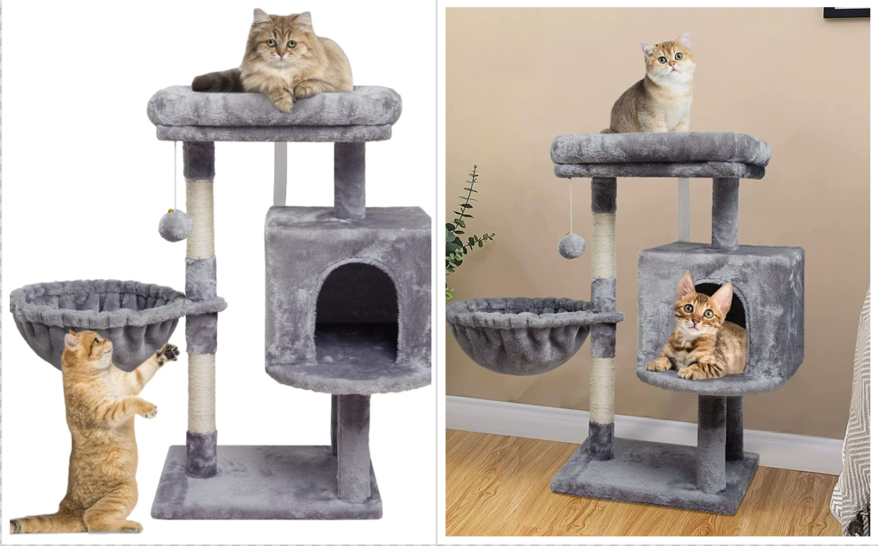 SYANDLVY Small Cat Tree under $40